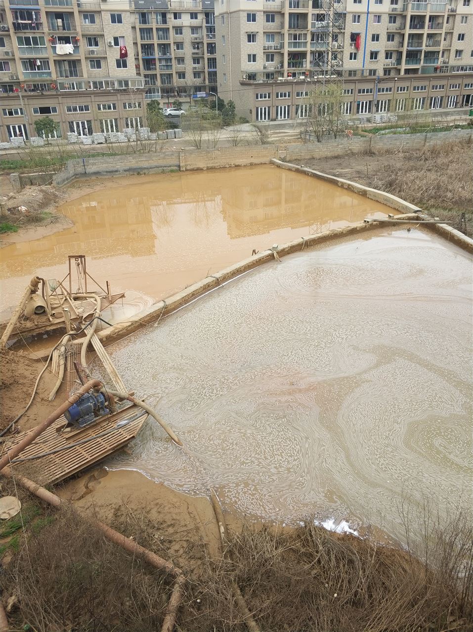 上虞沉淀池淤泥清理-厂区废水池淤泥清淤